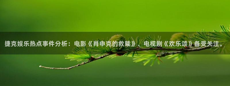 辉达平台平台：捷克娱乐热点事件分析：电影《肖申克的救赎》、电视剧《欢乐颂》备受关注。
