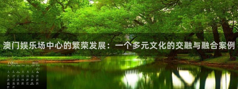 辉达平台注册入口：澳门娱乐场中心的繁荣发展：一个多元文化的交融与融合案例